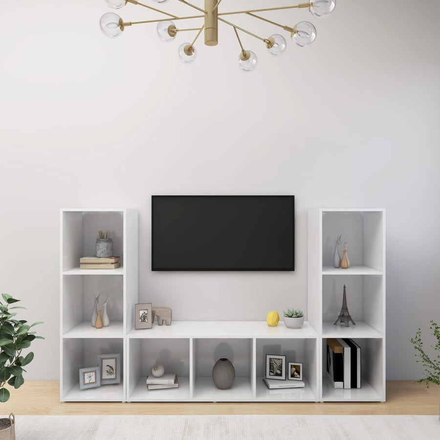 | TV-kast | 3 pcs 37 x 35 x 107,5 cm