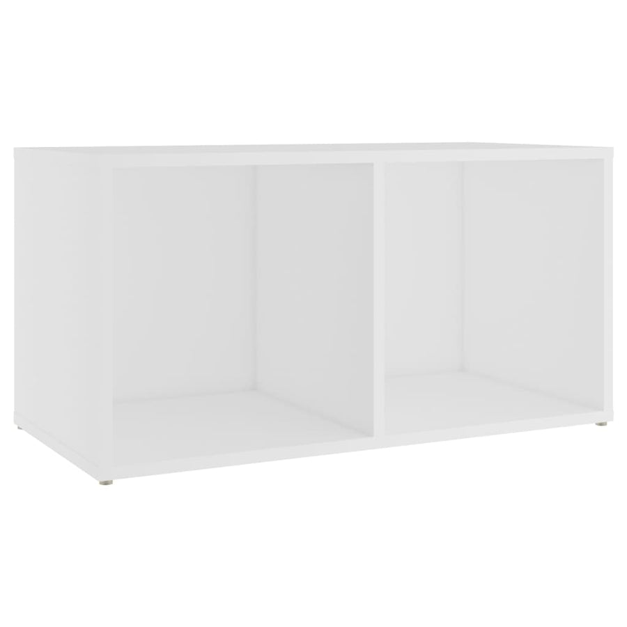 Tv-Meubelen 72X35X36,5 Cm Bewerkt Hout Wit