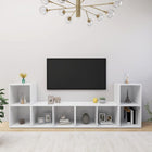 TV cabinets 4 pcs 72x35x36.5 cm engineered wood white