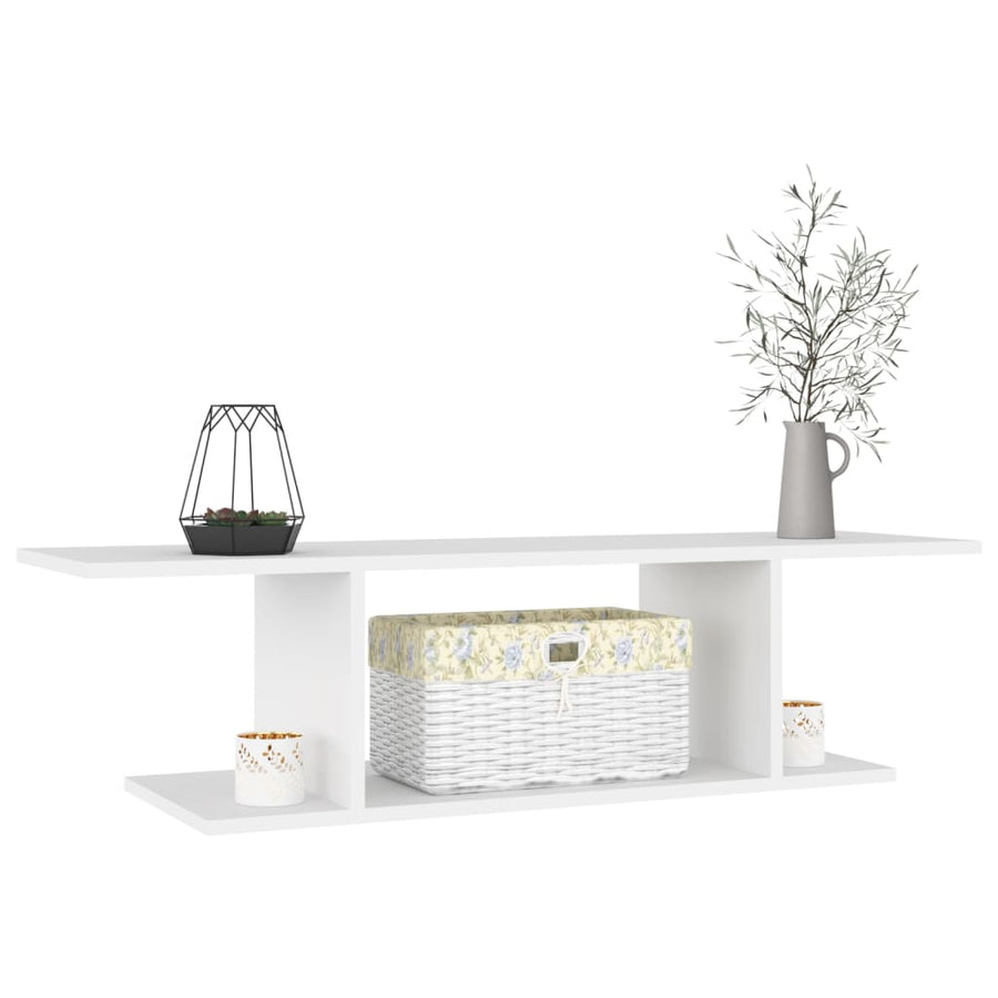 Tv-Wandmeubel 03X30X26,5 Cm Wit
