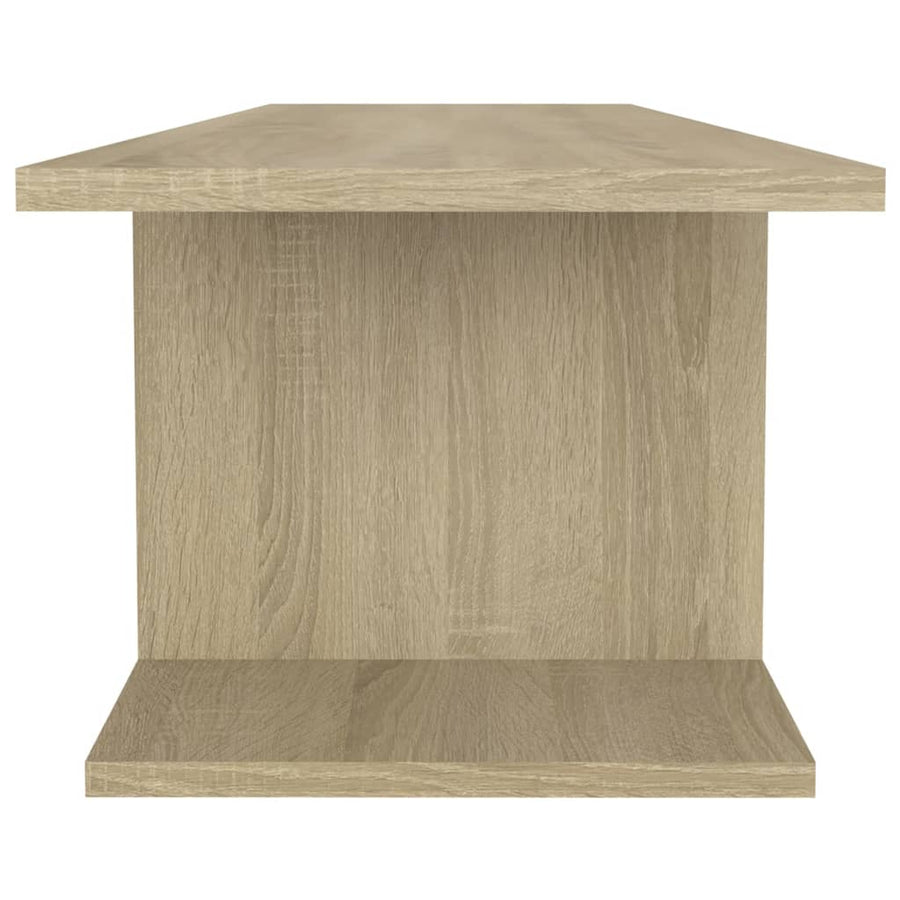 Tv-Wandmeubel 103X30X26,5 Cm Sonoma Eikenkleurig
