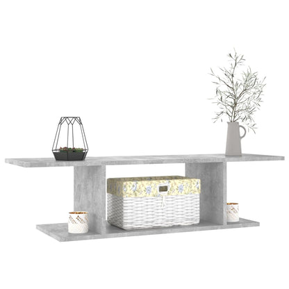 Tv-Wandmeubel 03X30X26,5 Cm Betongrijs
