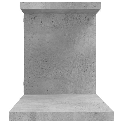 Tv-Wandschap 25X8X23 Cm Spaanplaat Betongrijs