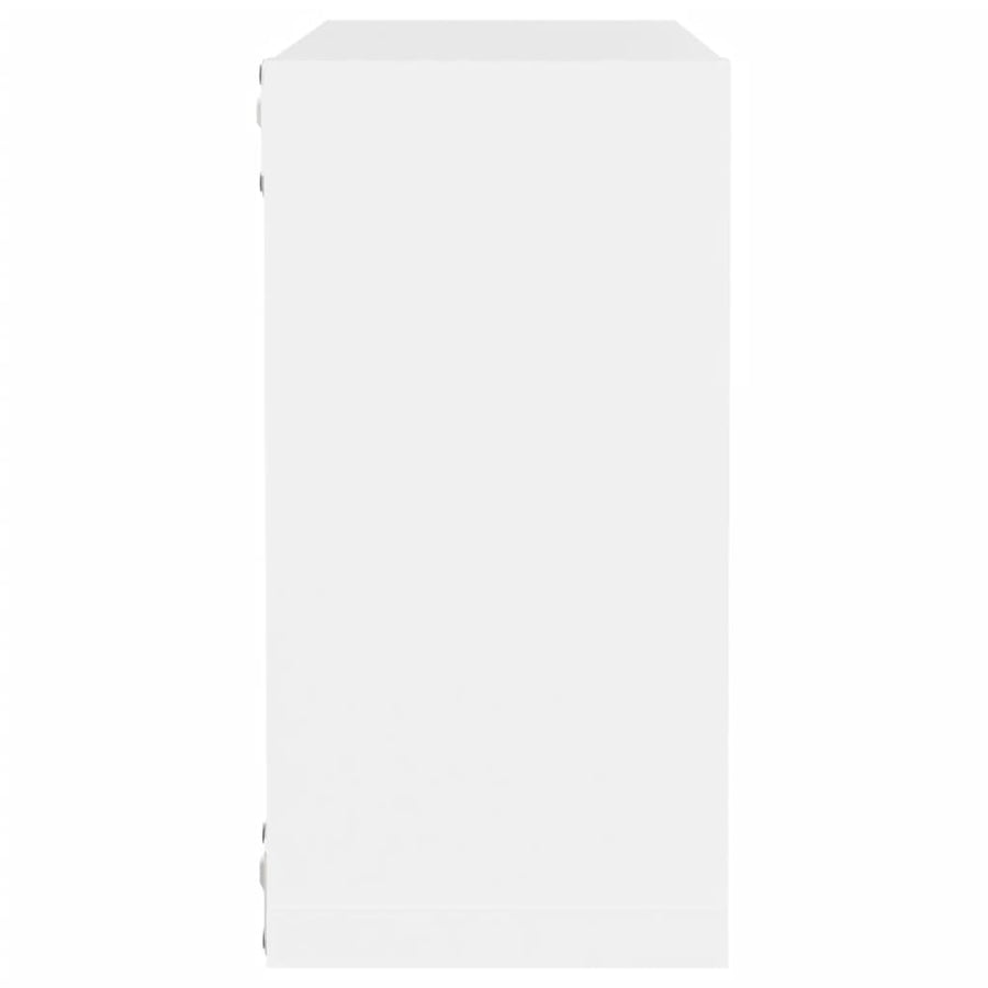 Wandschappen kubus 2 st 30x15x30 cm wit 2 30 x 15 x 30 cm