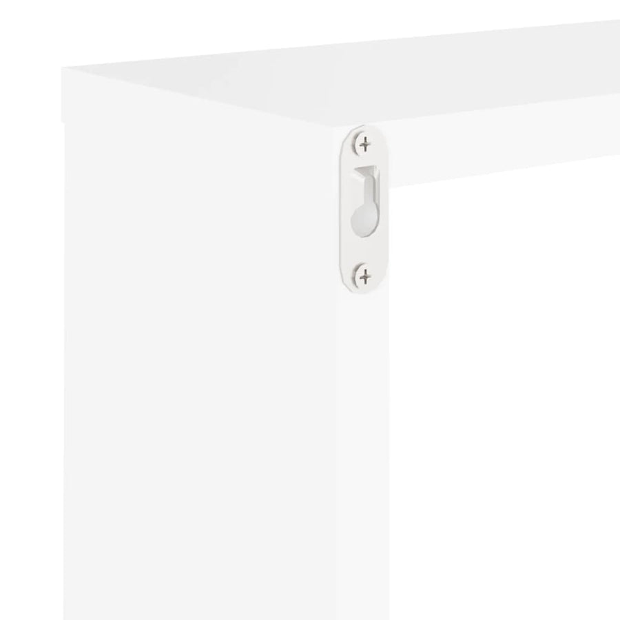 Wandschappen kubus 2 st 30x15x30 cm wit 2 30 x 15 x 30 cm