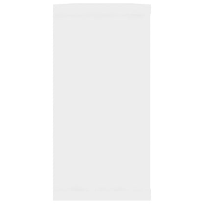 Wandschappen kubus 2 st 100x15x30 cm bewerkt hout wit 2 100 x 15 x 30 cm