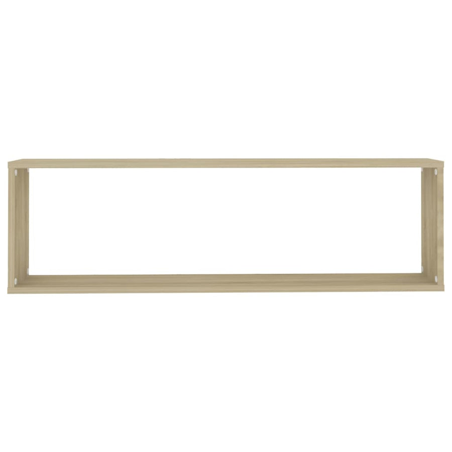 Wandschappen Kubus Spaanplaat Sonoma Eiken 2 100 x 15 x 30 cm