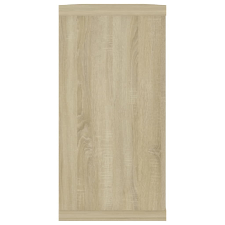 Wandschappen Kubus Spaanplaat Sonoma Eiken 2 100 x 15 x 30 cm