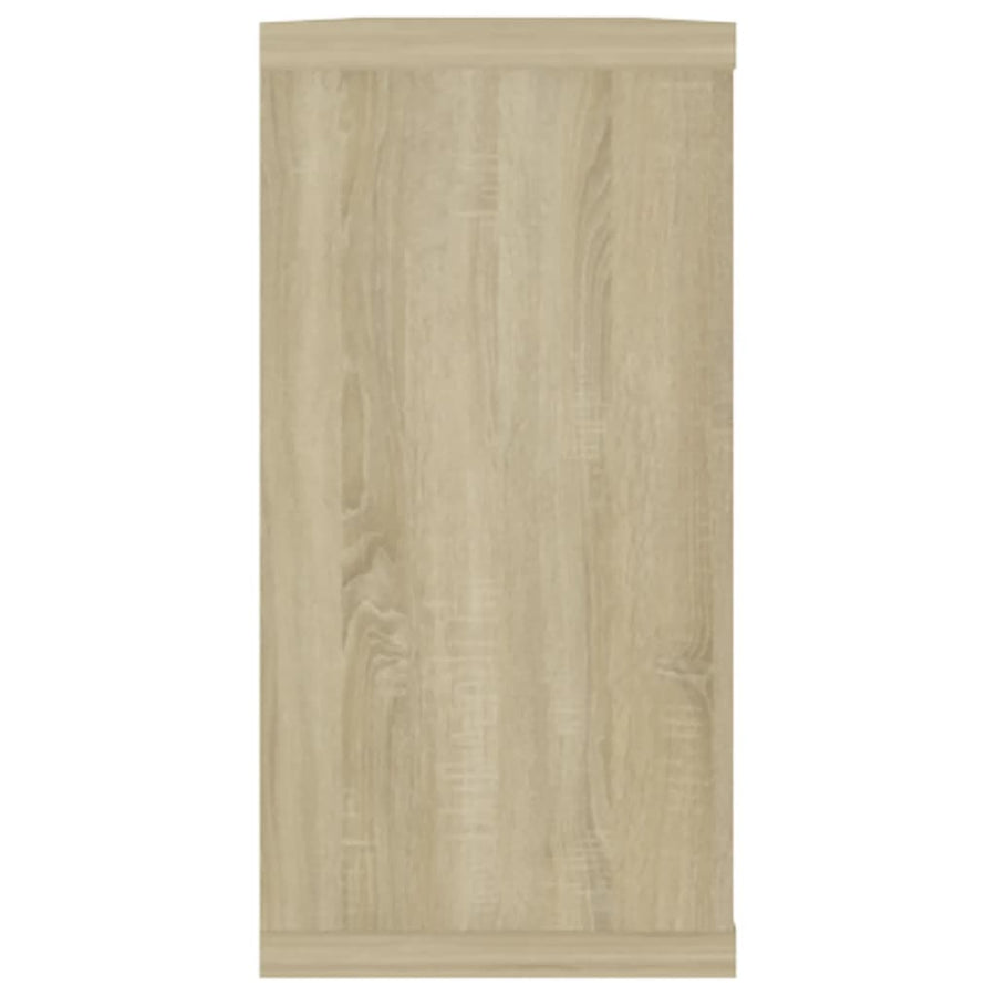Wandschappen Kubus Spaanplaat Sonoma Eiken 4 100 x 15 x 30 cm