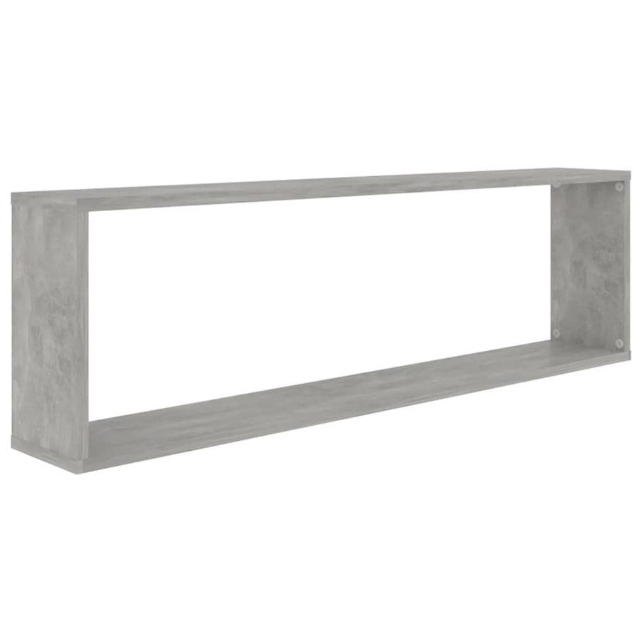 Wandschappen Kubus Spaanplaat Betongrijs 2 100 x 15 x 30 cm