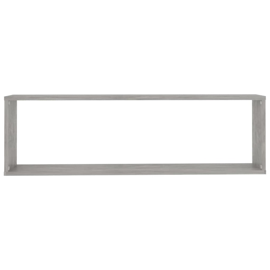 Wandschappen Kubus Spaanplaat Betongrijs 2 100 x 15 x 30 cm