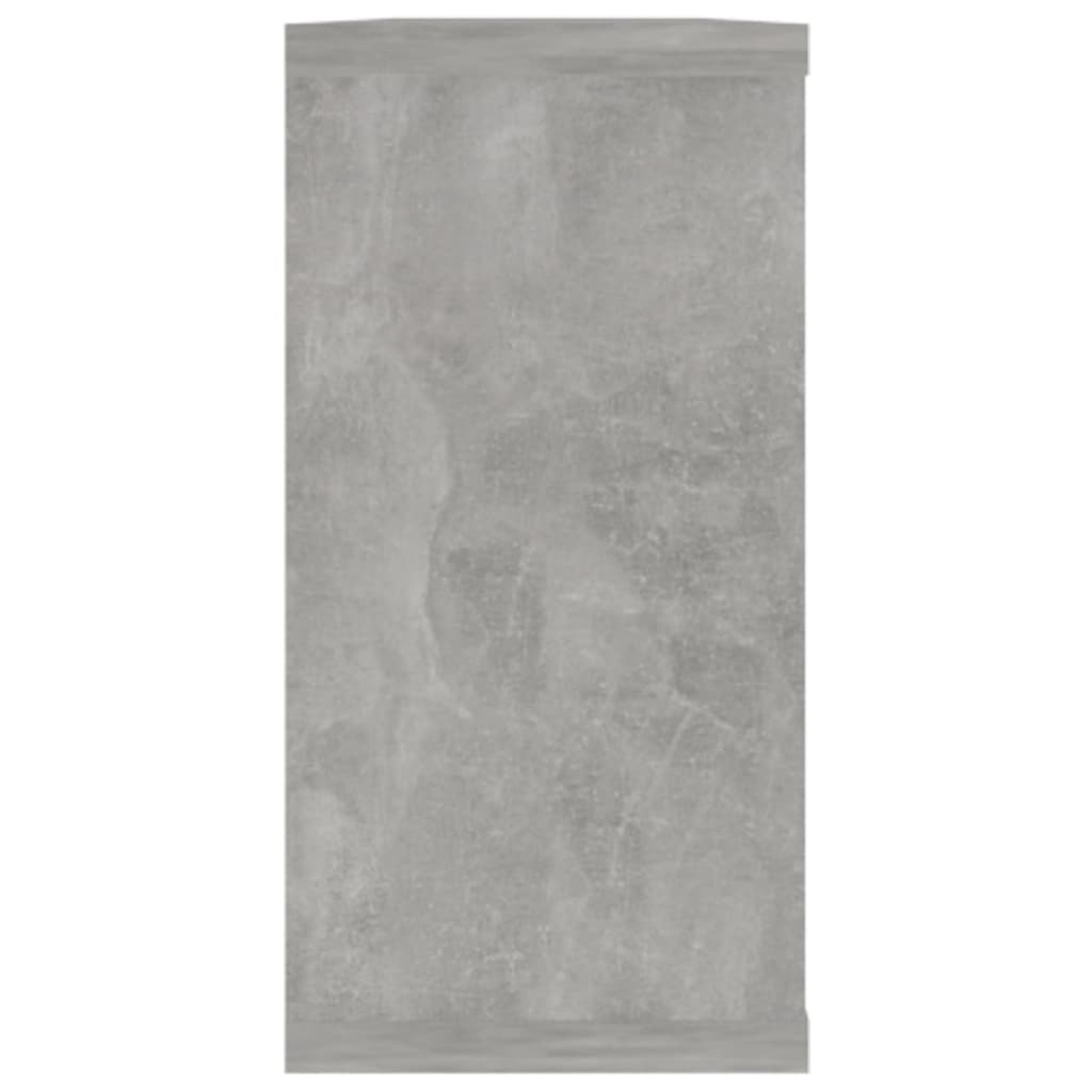 Wandschappen Kubus Spaanplaat Betongrijs 2 100 x 15 x 30 cm