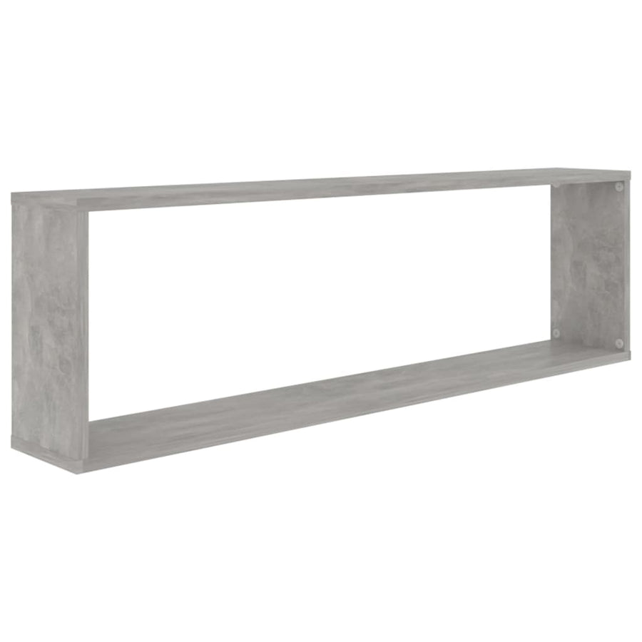 Wandschappen Kubus Spaanplaat Betongrijs 4 100 x 15 x 30 cm