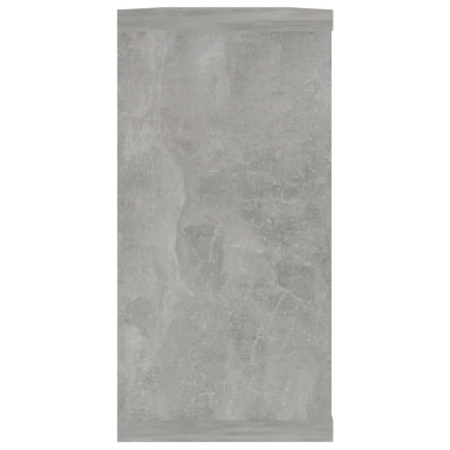 Wandschappen Kubus Spaanplaat Betongrijs 4 100 x 15 x 30 cm