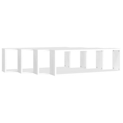 Wandschappen Kubus 80X15X26,5 Cm Spaanplaat Wit 4 80 x 15 x 26.5 cm