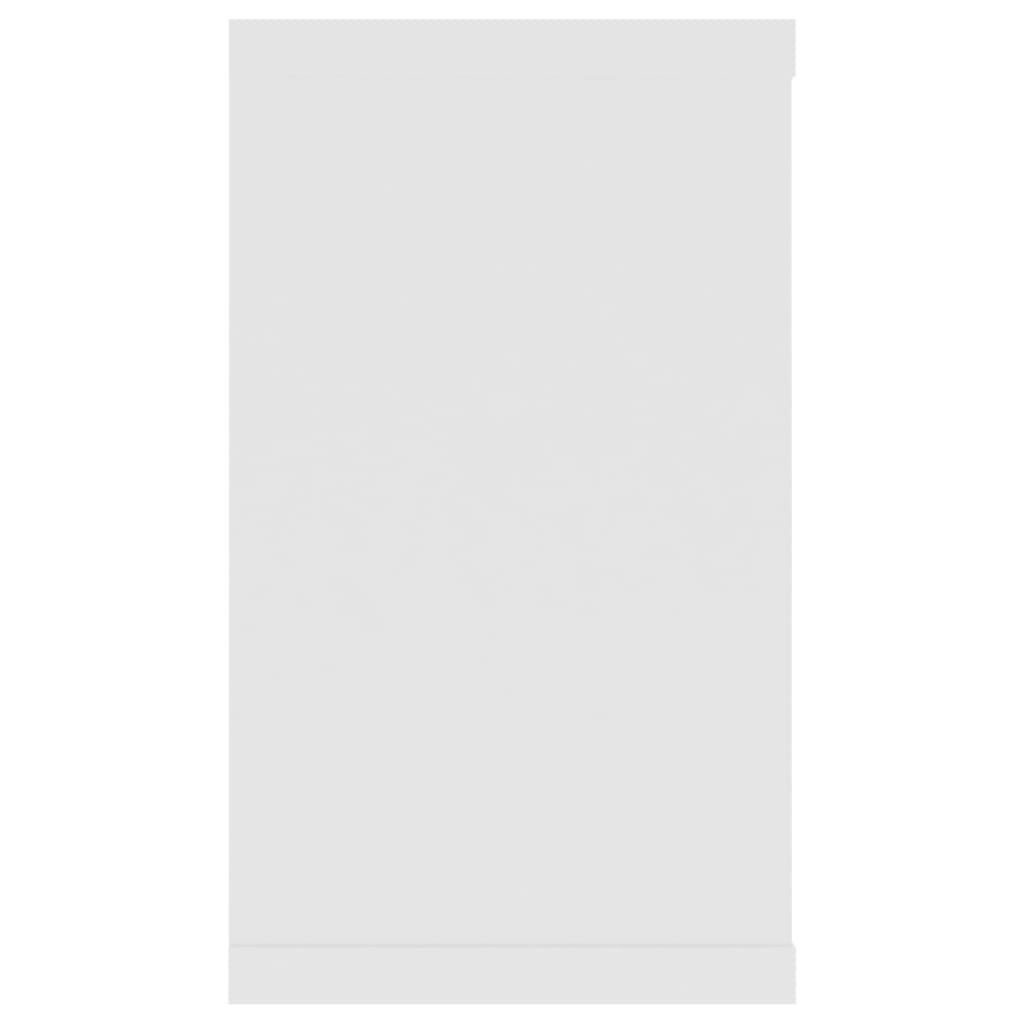 Wandschappen Kubus 80X15X26,5 Cm Spaanplaat Wit 4 80 x 15 x 26.5 cm