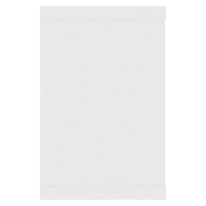 Wandschappen kubus 2 st 60x15x23 cm spaanplaat wit 2 60 x 15 x 23 cm