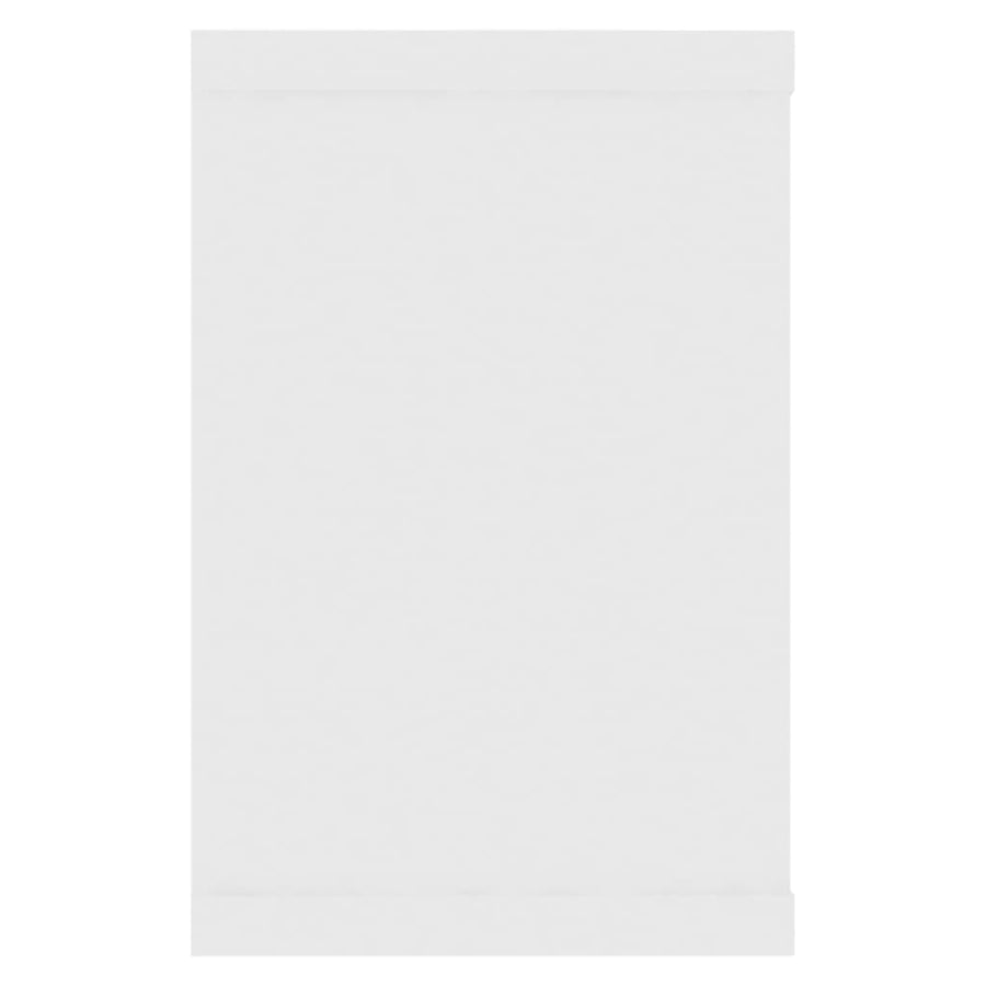 Wandschappen kubus 4 st 60x15x23 cm spaanplaat wit 4 60 x 15 x 23 cm