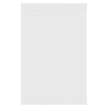 Wandschappen kubus 6 st 60x15x23 cm spaanplaat wit 6 60 x 15 x 23 cm