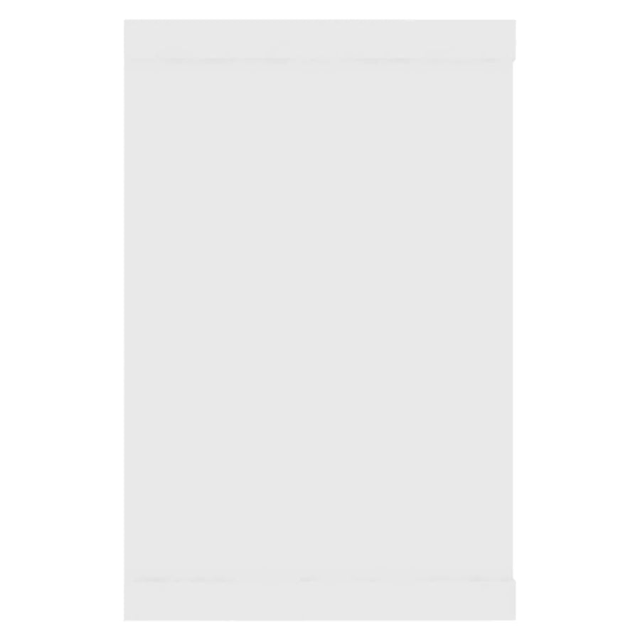 Wandschappen kubus 6 st 60x15x23 cm spaanplaat wit 6 60 x 15 x 23 cm