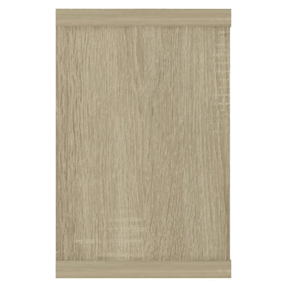 Wandschappen Kubus Spaanplaat Sonoma Eiken 2 60 x 15 x 23 cm