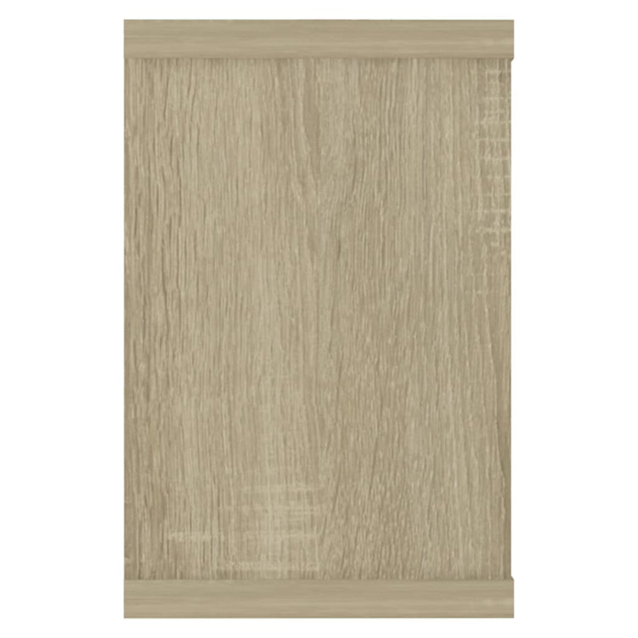 Wandschappen Kubus Spaanplaat Sonoma Eiken 2 60 x 15 x 23 cm