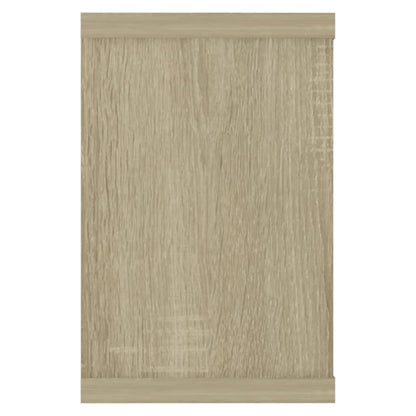 Wandschappen Kubus Spaanplaat Sonoma Eiken 4 60 x 15 x 23 cm