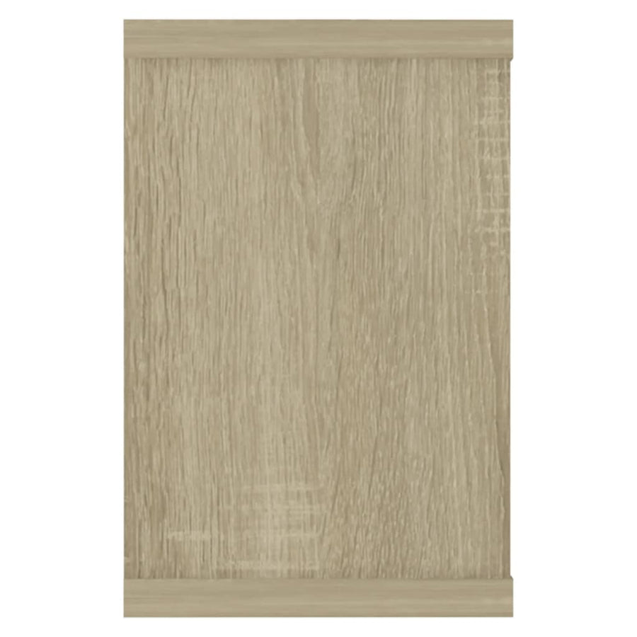 Wandschappen Kubus Spaanplaat Sonoma Eiken 4 60 x 15 x 23 cm