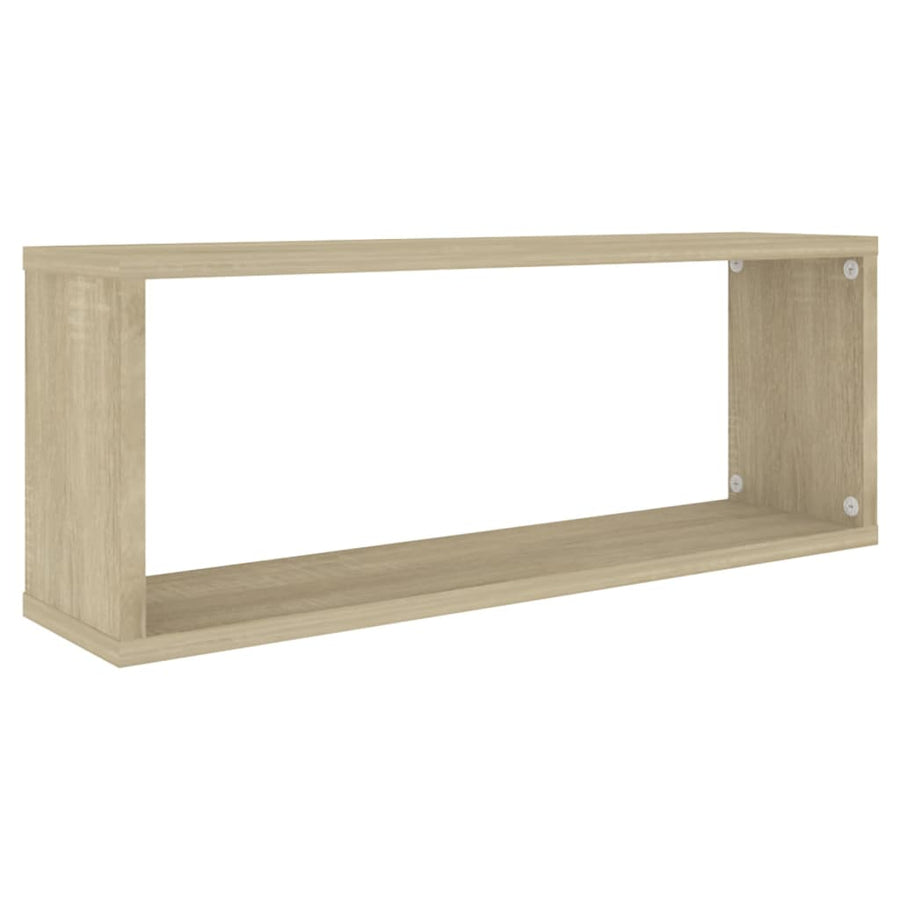 Wandschappen Kubus Spaanplaat Sonoma Eiken 6 60 x 15 x 23 cm