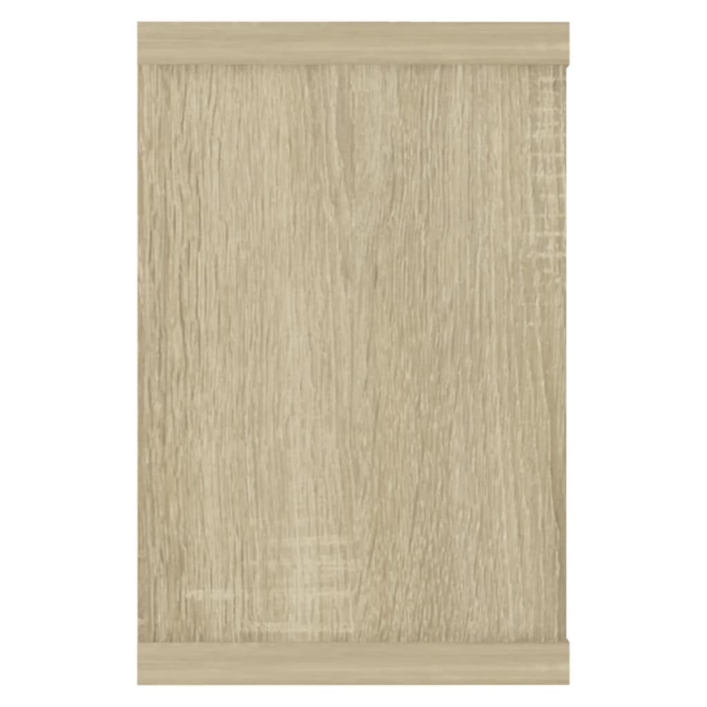 Wandschappen Kubus Spaanplaat Sonoma Eiken 6 60 x 15 x 23 cm