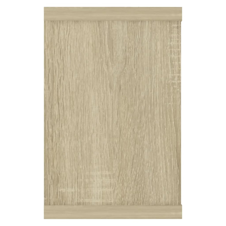 Wandschappen Kubus Spaanplaat Sonoma Eiken 6 60 x 15 x 23 cm