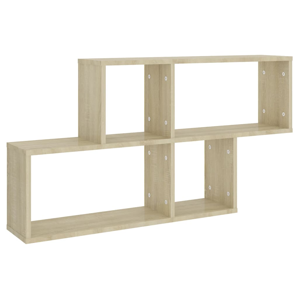 Wandschap 100x18x53 cm spaanplaat sonoma eikenkleurig Sonoma eiken