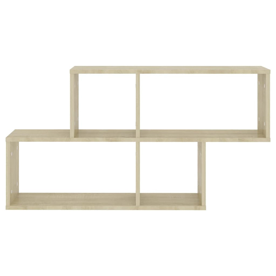 Wandschap 100x18x53 cm spaanplaat sonoma eikenkleurig Sonoma eiken