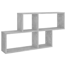 Wandschap 100X18X53 Cm Spaanplaat Betongrijs