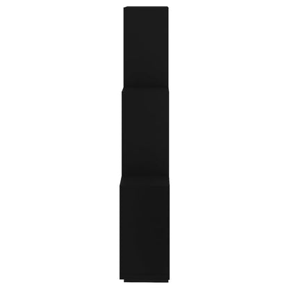 Wandschap Kubus 78X5X93 Cm Spaanplaat Zwart