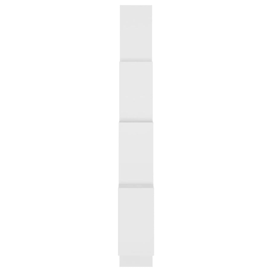 Wandschap Kubus 90X5X9 Cm Spaanplaat Wit