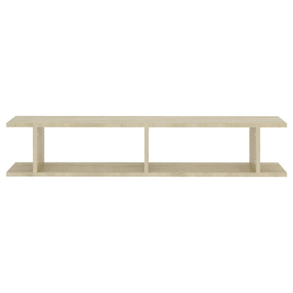 Wandschappen 2 St 105X18X20 Cm Spaanplaat Sonoma Eikenkleurig 105 x 18 x 20 cm