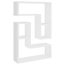 Wandschappen 50X15X50 Cm Bewerkt Hout Wit