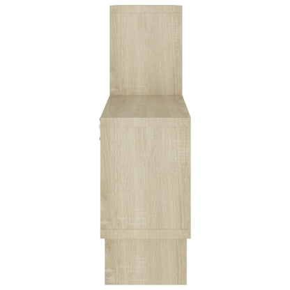 Wandschap Auto-Vormig 82X5X5 Cm Spaanplaat Kleur Sonoma eiken
