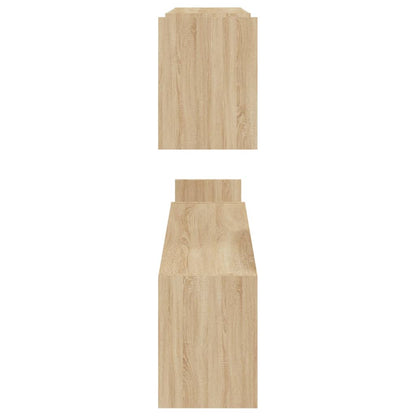 Wandschappen 100X15X0 Cm Spaanplaat Kleurig Sonoma eiken