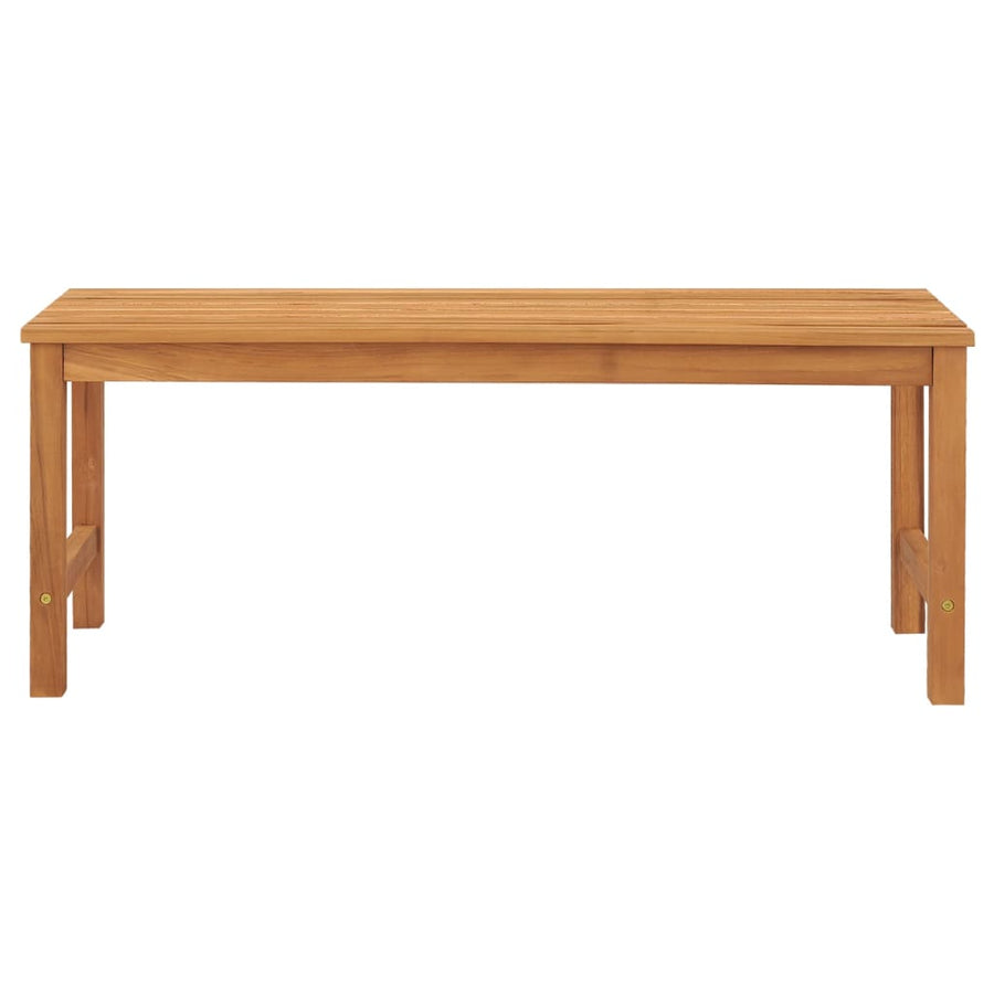 Tuinbank 4 Cm Massief Teakhout 114 x 40 x 45 cm