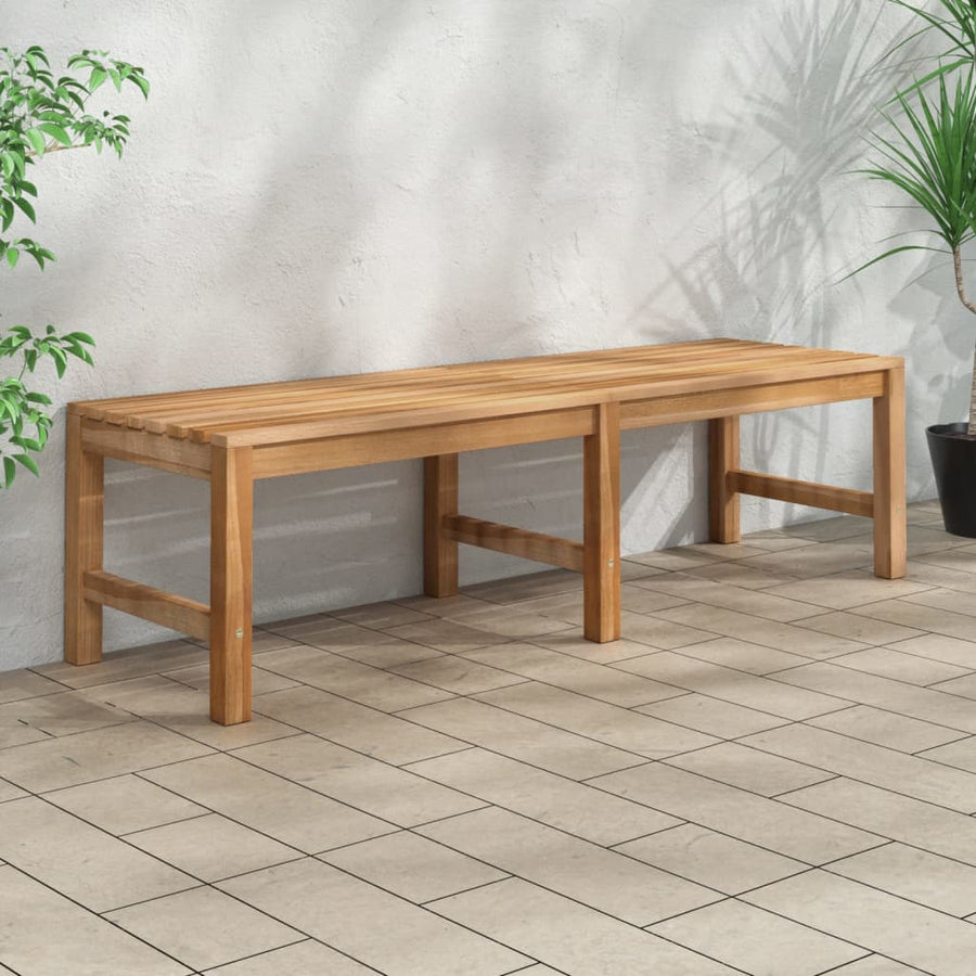 Tuinbank 50 Cm Massief Teakhout 150 x 40 x 45 cm