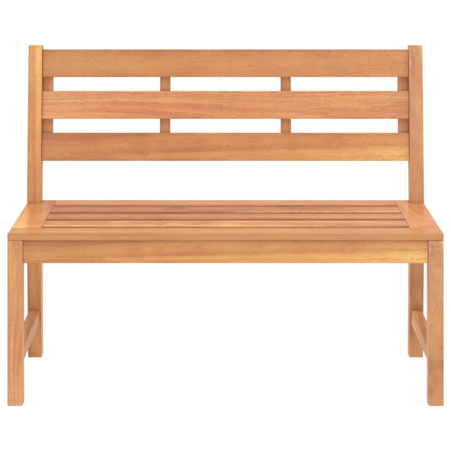 Tuinbank 4 Cm Massief Teakhout 114 x 59 x 90 cm