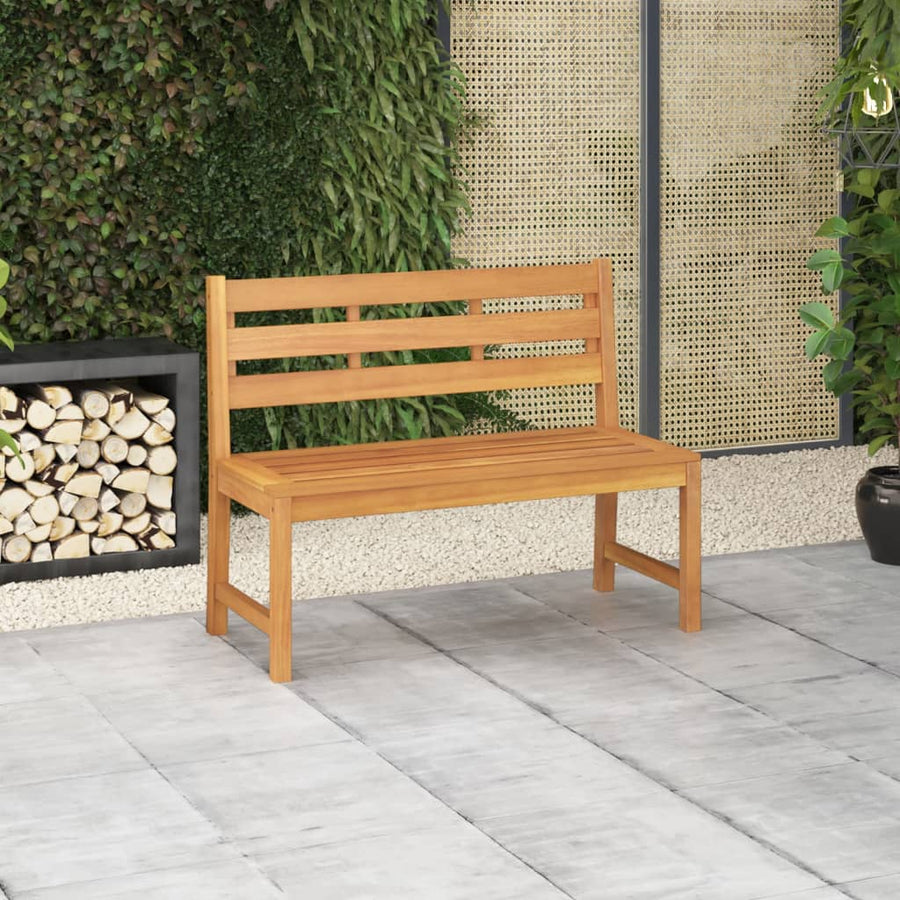 Tuinbank 4 Cm Massief Teakhout 114 x 59 x 90 cm