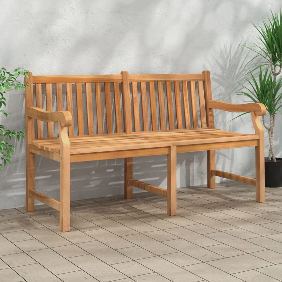Tuinbank 50 Cm Massief Teakhout 150 x 69 x 92 cm
