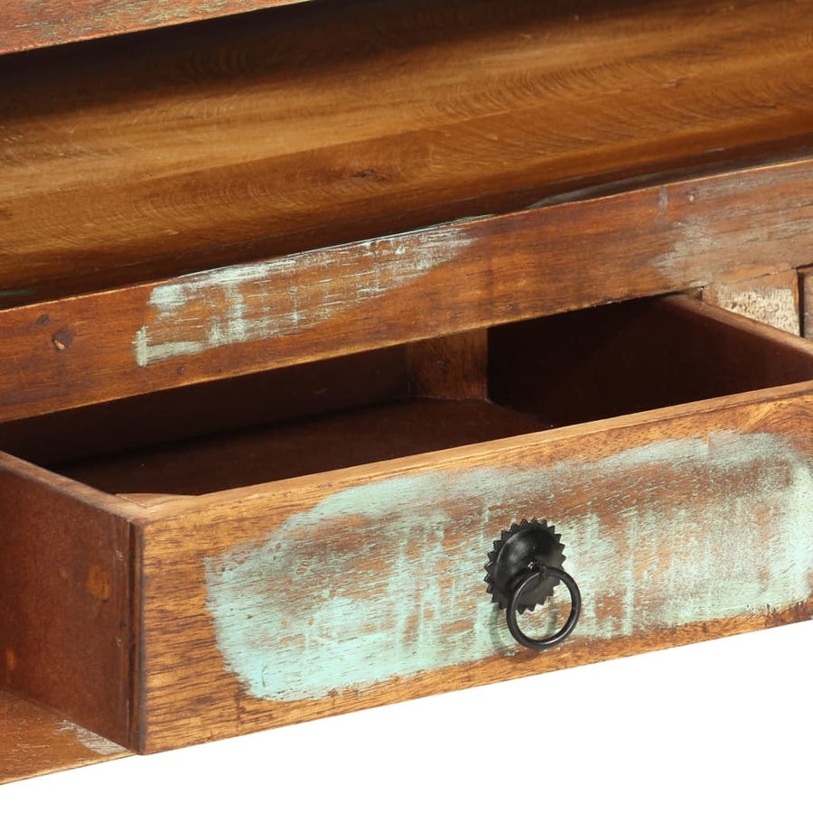 Tv-Meubel 0X30X40 Cm Meerkleurig massief gerecycled hout