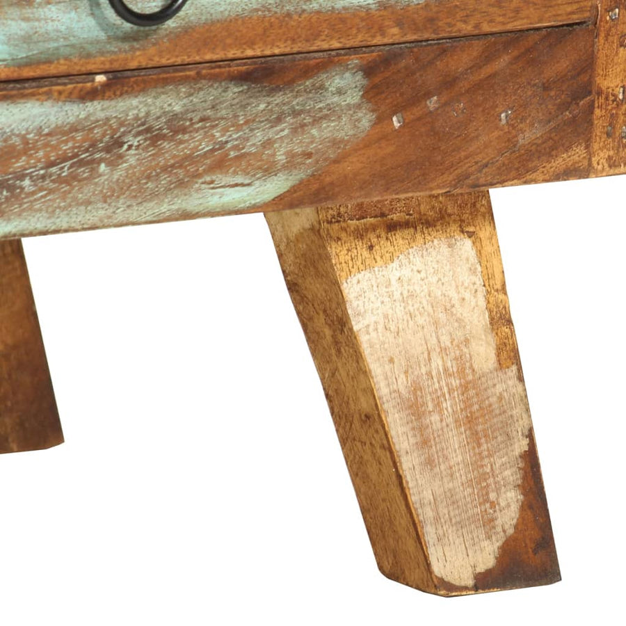 Tv-Meubel 0X30X40 Cm Meerkleurig massief gerecycled hout