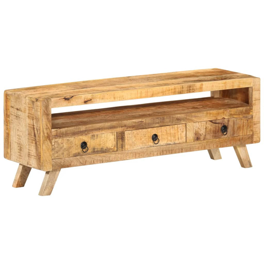 Tv-Meubel 0X30X40 Cm massief mangohout