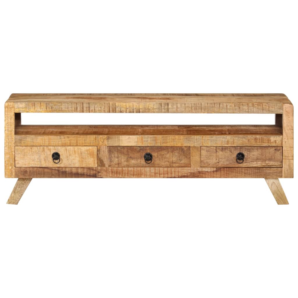 Tv-Meubel 0X30X40 Cm massief mangohout