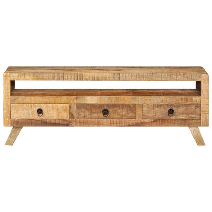 Tv-Meubel 0X30X40 Cm massief mangohout